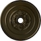 Ekena Millwork Traditional with Acanthus Leaves Ceiling Medallion, 26"OD x 3 1/8"ID x 1 1/2"P, Green Gold CM26TAGGS - alternate 1